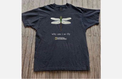 National Geographic why am i so fly dragonfly Unisex T-Shirt
