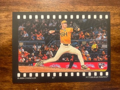 2026 Topps Heritage  Ready And Action  Bubba Chandler #RA-BC Rookie Card