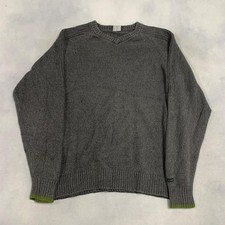 Columbia Knitted Jumper Pullover Knit Sweater With Logo Men's 2XL