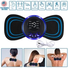 Electric Neck Massager Back Full Body Stimulator Pain Relief Device Health Patch