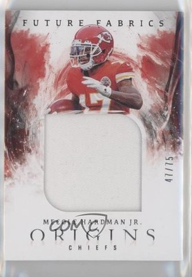 2020 Panini Origins Future Fabrics 47/75 Mecole Hardman Jr #18 0c6