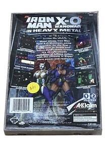 Iron Man X-O Manowar in Heavy Metal (Sega Saturn, 1996) CIB w/ Manual/Reg Tested