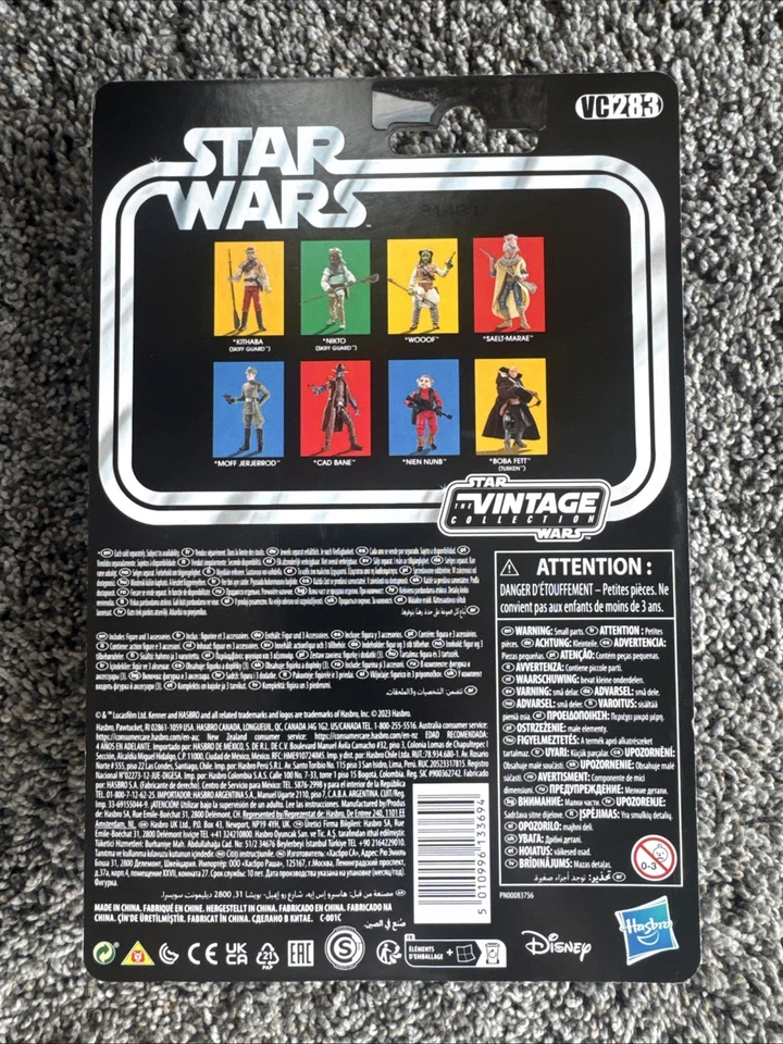 Boneco de ação Cad Bane Star Wars coleção vintage livro de Boba Fett - Imagem 2 de 2