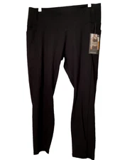 AVIA Moisture Black Wicking Soft Sculpt Leggings Sz 2XL*