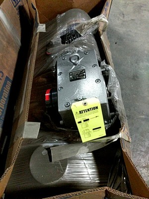 Nord 12080AZDSH-90L/4 CUS Gear Motor 2 HP Ratio 21.49:1-New In Box