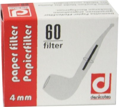 Denicotea Pfeifenfilter 4 mm ehm. Heibe No.3 