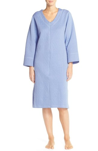 natori zip front robes