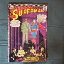 Superman #186 (1966) DC Silver Age –Secret of Superman’s Evil Counterpart! RAW