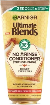 Garnier Ultimate Blends Honey Treasures Nourishing No-Rinse Conditioner - 200ml