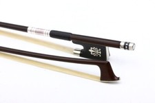 Violin Bow 4/4 brazilwood Ebony frog professional Great Sraight Balance
