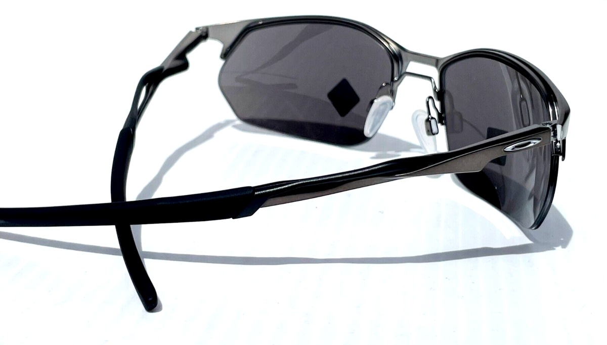 NEW Oakley WIRE TAP 2.0 Matte Gunmetal PRIZM Black Lens Sunglass 
