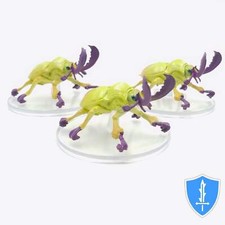 Giant Stag Beetle x3 - Darklands Rising 30 Pathfinder Battles D D Miniature