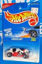 Hot Wheels 1996 Mainline Release #484 Grizzlor White w/ Black Spots 5SPs