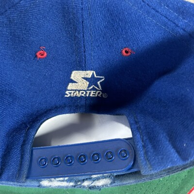 Vintage Starter New York Giants Snapback Hat NFL Football Wool