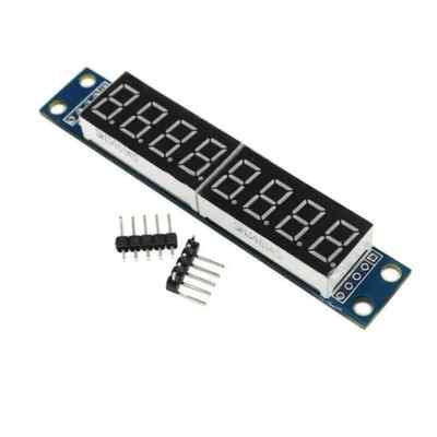 MAX7219 8-Digit LED Display Red 7 Segment Digital Tube For Arduino Raspberry Pi