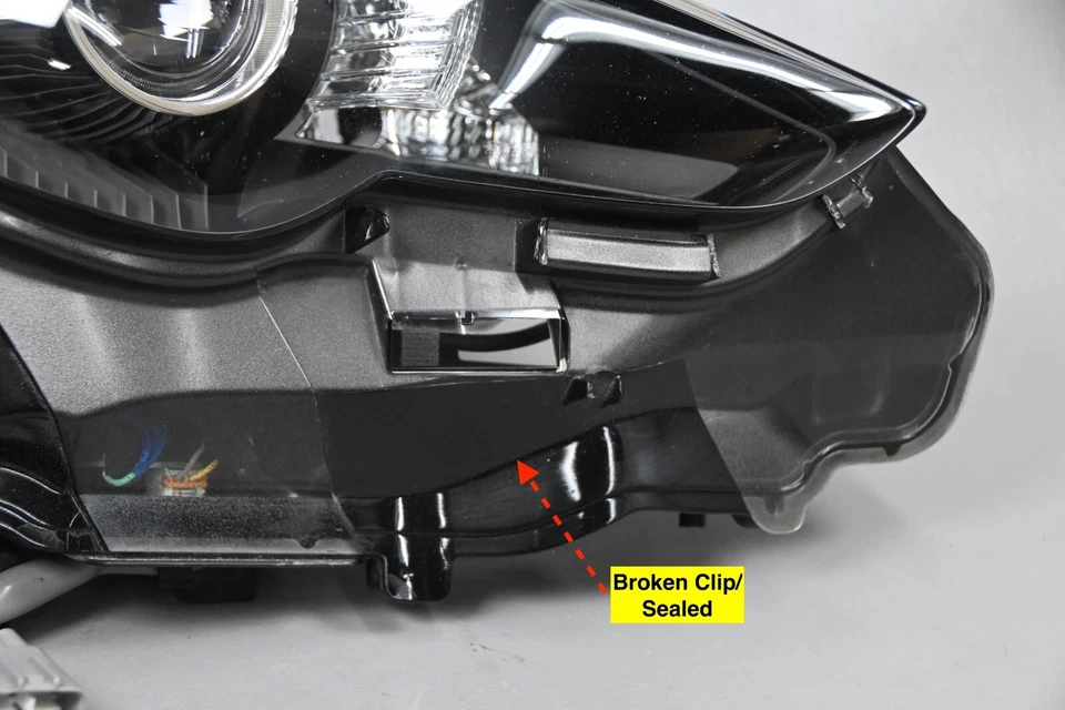 Faro LED desnudo para pasajero derecho Lexus IS IS250 IS350 2014-2016 OEM 14 15 16 Foto 4 de 4