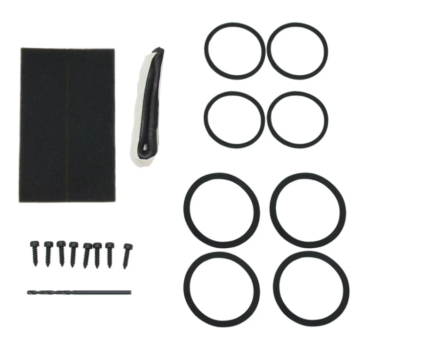 Cajas de vainas de rango medio y tweeter de montaje en tablero soporte de altavoz de 2 vías carcasa de plástico Foto 4 de 4