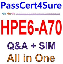 HP Aruba Certified Mobility Associate HPE6-A70 Exam Q A SIM