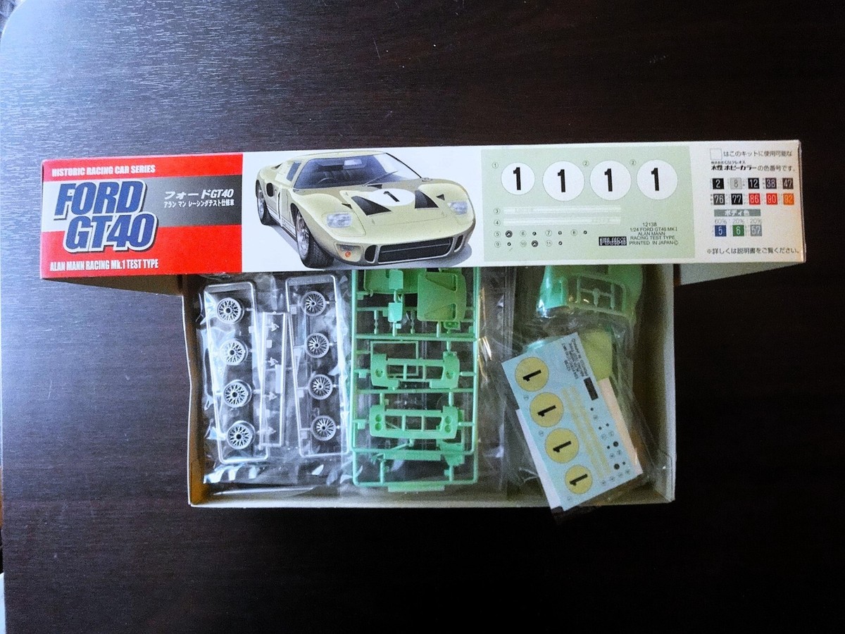 Fujimi 1/24 FORD GT40 Alan Mann Racing Mk.1 Test type