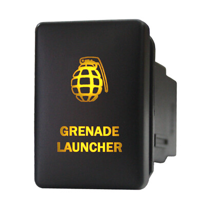 GRENADE LAUNCHER 9B88O Push switch 12V LED amber For Toyota Sequoia Highlander