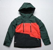 686 Boys Geo Insulated Jacket M Moss Green Colorblock M2W504-MOCB