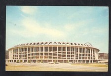 BUSCH MEMORIAL BASEBALL STADIUM ST. LOUIS CARDINALS DOWNTOWN POSTCARD