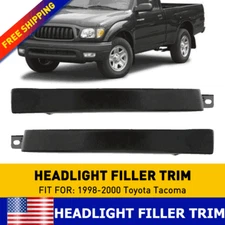 FOR 1998-2000 TOYOTA TACOMA FRONT BUMPER GRILLE HEADLIGHT FILLER PANELS TRIM SET