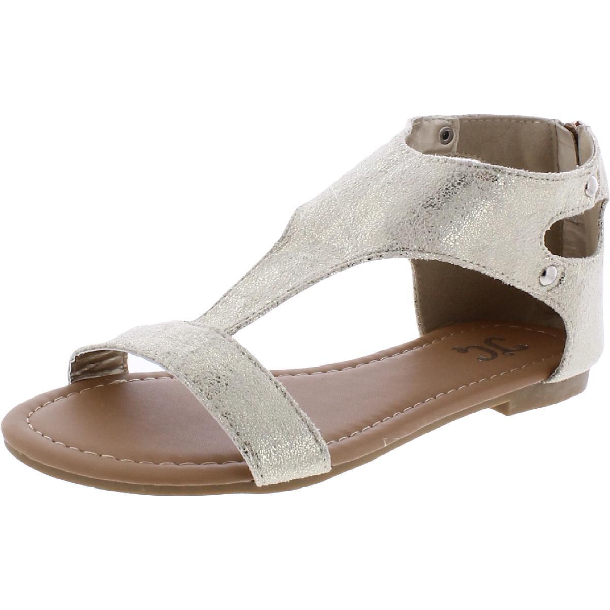 Женские босоножки на плоской подошве Bevin Gold из коллекции J.C. 11 Medium (B,M) BHFO 0614