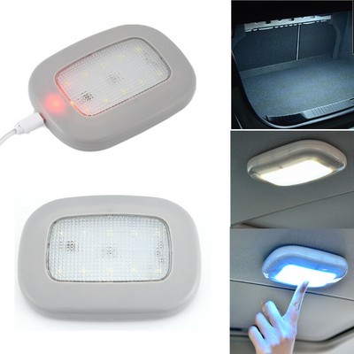 2 Packs Led Reading Light Usb Car Roof Ceiling Dome Magnetic Auto