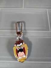 Taz Tazmanian Devil Zipper Pull Purse Charm Tasmanian Looney Tunes Warner Bros.