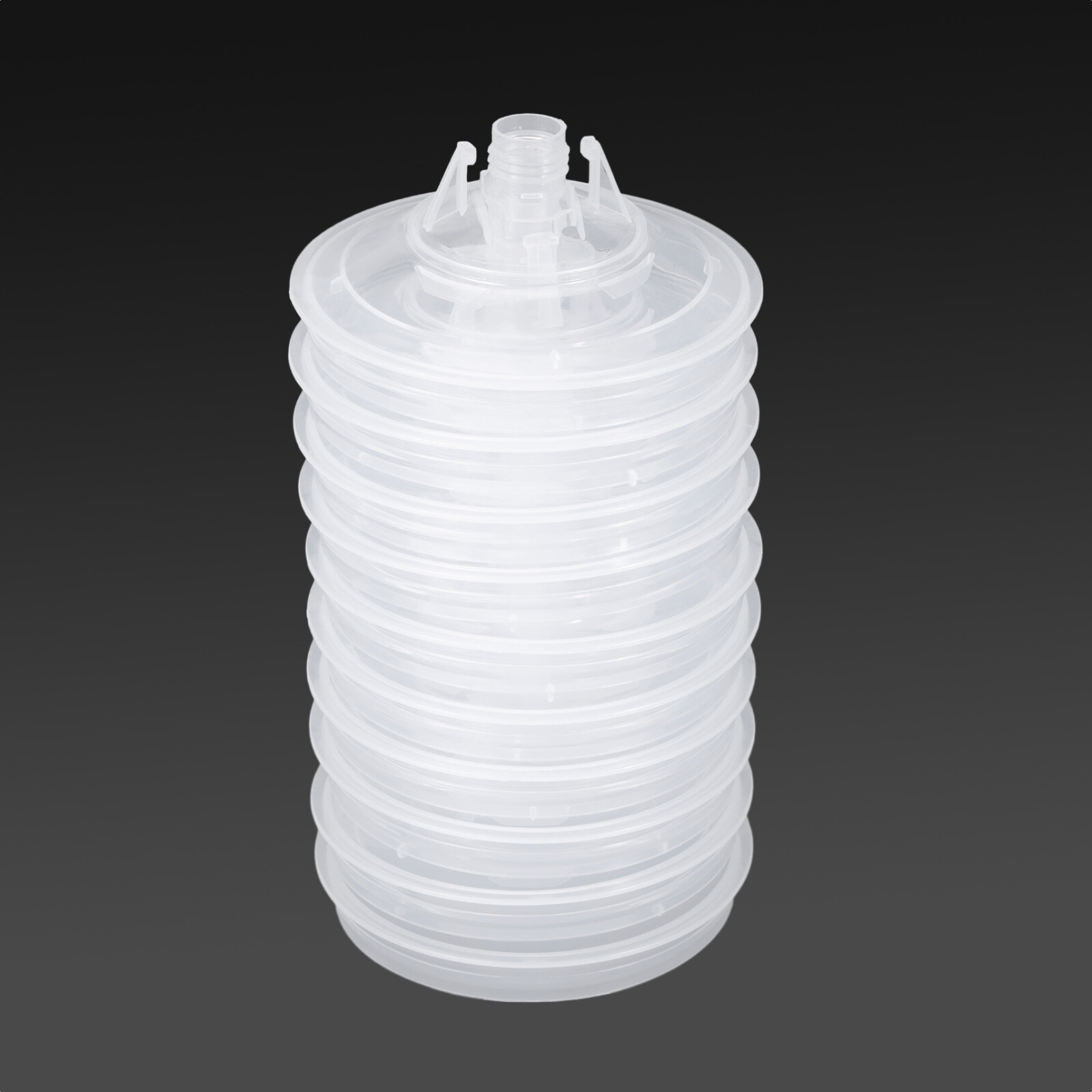 50 Pack 20Ounce Disposable Paint Spray Gun Cup Liners and Lid System