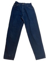 Vintage Lee Riders Jeans 90s Mom High Waist Blue Tapered Size 28x31 vintage USA