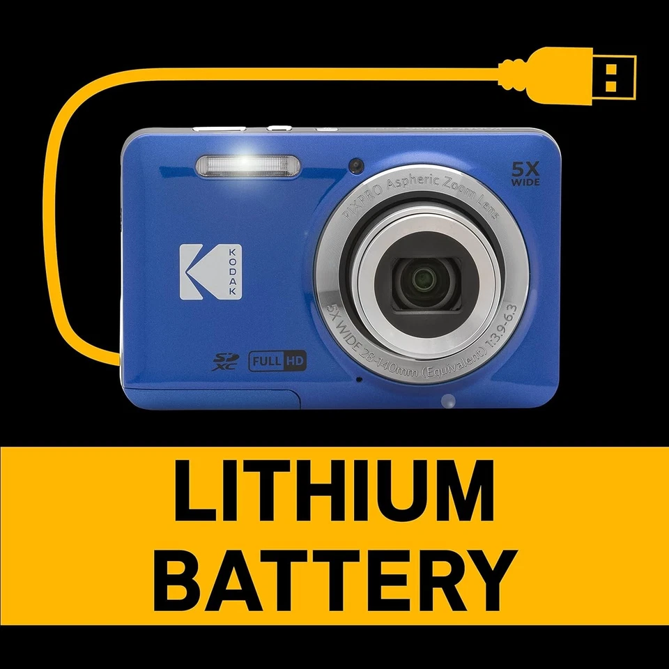 Digitalkamera Kodak Pixpro FZ55 - 16 Megapixel - 5X optischer Zoom - Bild 4 von 4