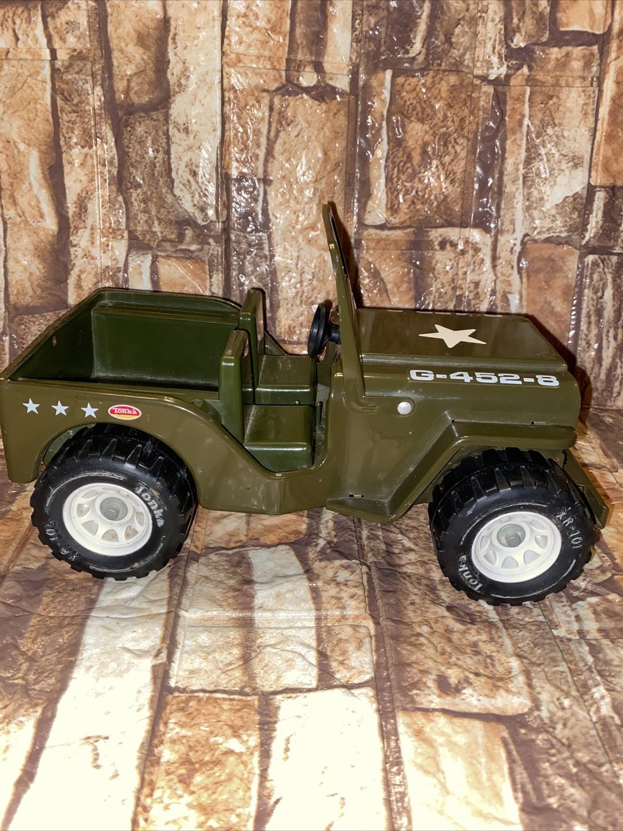 TONKA ジープ VINTAGE Tonka Bronco 835 TR Large 18” Blue T-Top 1970s