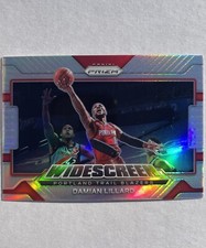 Damian Lillard 2021 Panini Prizm Widescreen Silver Prizm #6