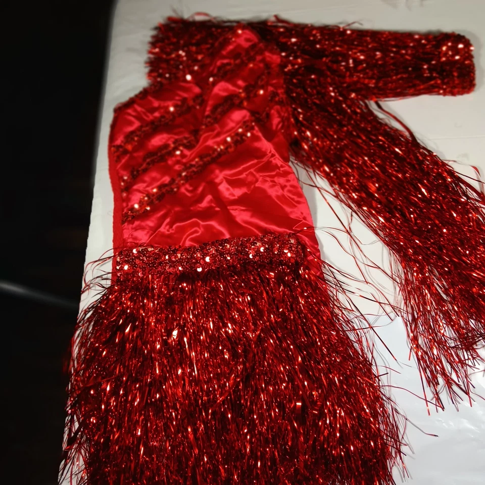 Art Stone Genuine Ballerina Costume Girls Sz 12 Off Shoulder Halloween Dance - Image 3 of 4