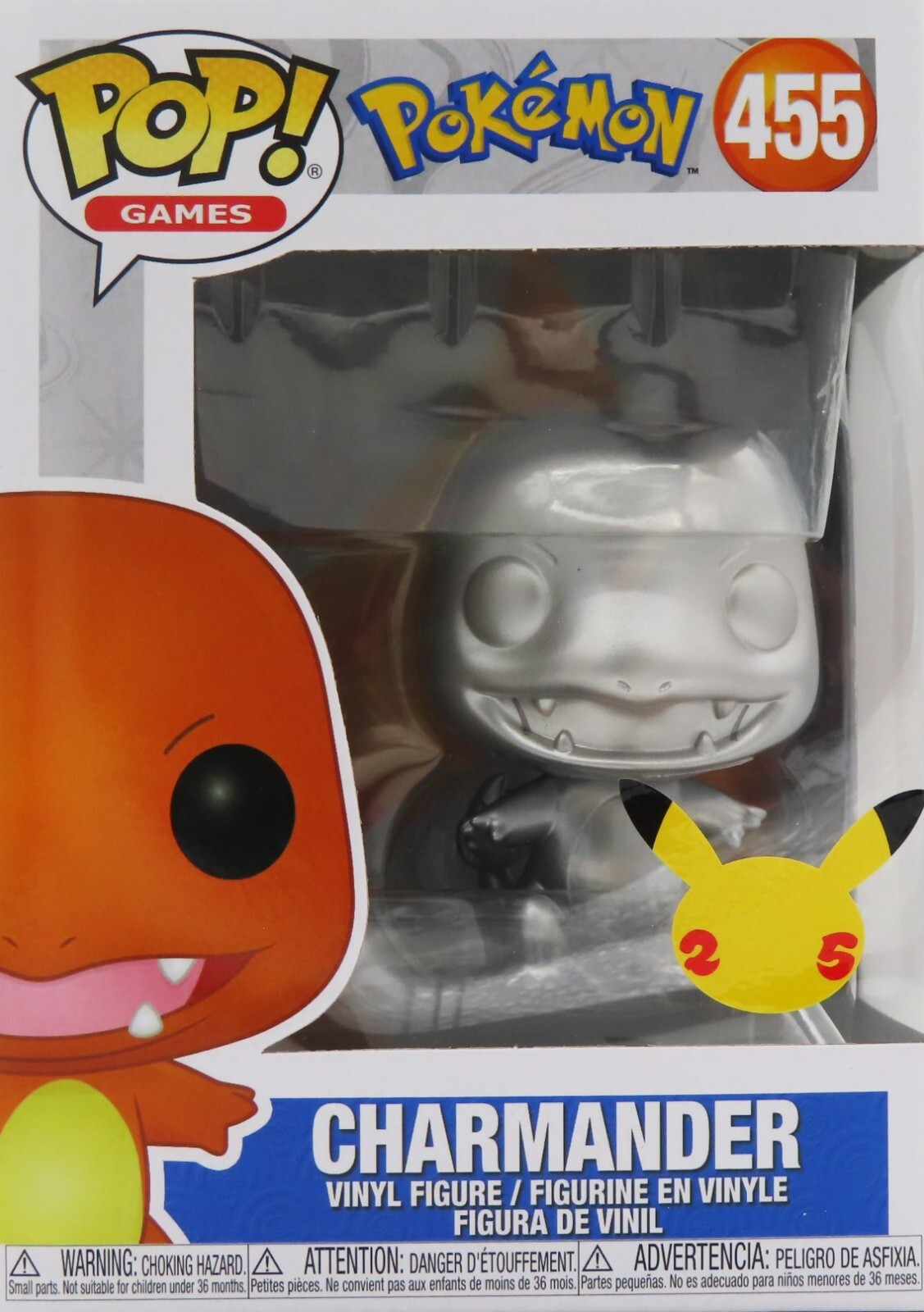 funko pop charmander silver