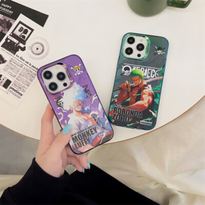 One Piece Anime Für iPhone 11 12 13 14 15 Pro Max Case Hülle Schutzhülle Cover