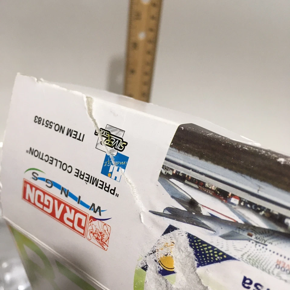 Avión Dragon 1/400 Lufthansa Boeing B747-430 D-ABVK HANNOVER USADO? Alemania Foto 3 de 4