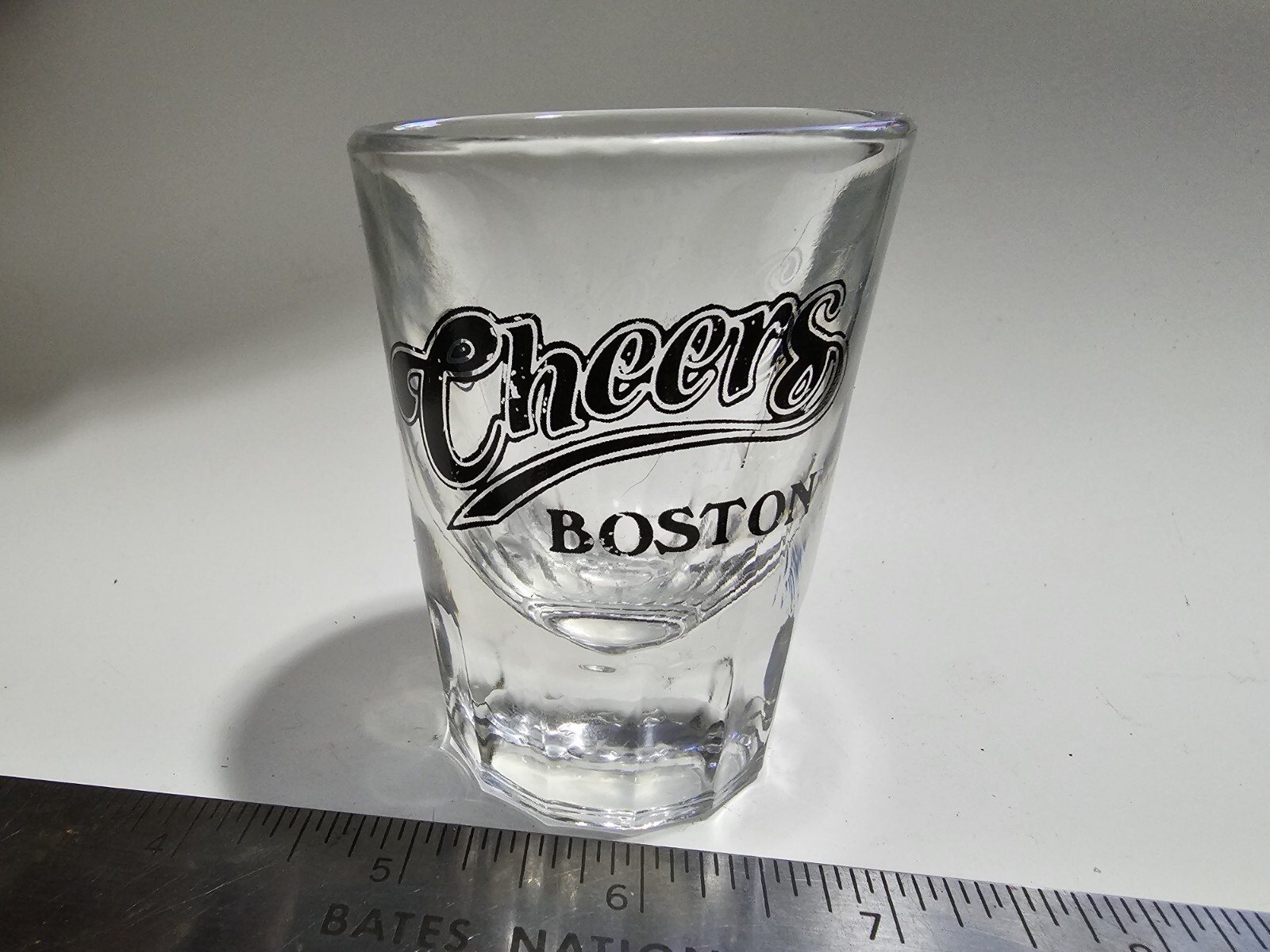 Cheers Boston Shot Glass eBay