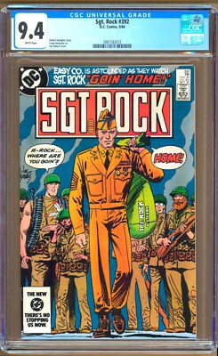 Sgt. Rock #392 (1984) CGC 9.4 Joe Kubert - Robert Kanigher - Frank