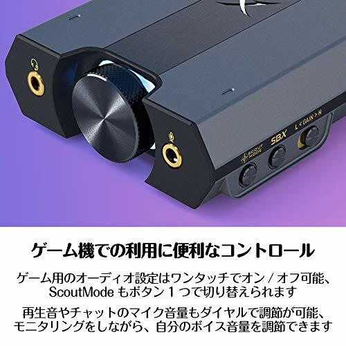 Creative Sound BlasterX G6 SBX-G6 Portable USB DAC For PC