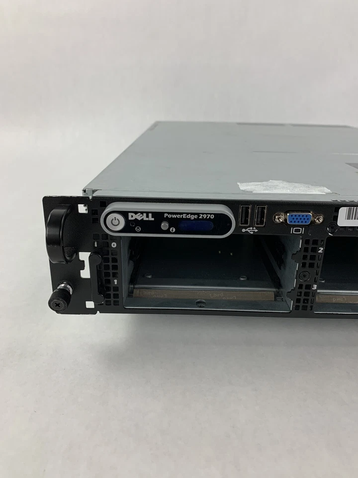 Dell PowerEdge 2970 2x Opteron 2386 2.5 GHz 32 GB RAM No OS No HDD - Image 3 of 4