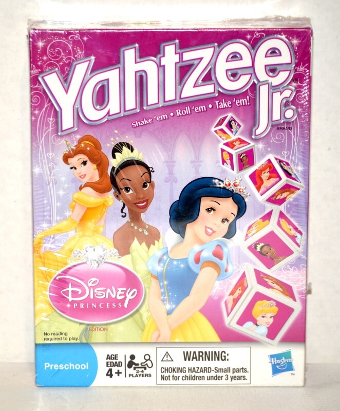 Hasbro Jr. Collection Hasbro Yahtzee Jr. Disney Princess Game - 2010 - New | eBay