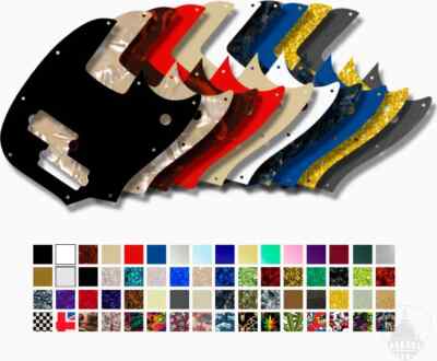 WD Custom Pickguard For Fender Short Scale Mustang Bass PJ