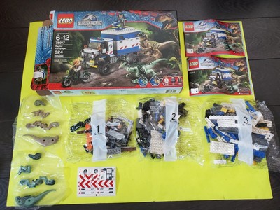 Lego Jurassic World Raptor Rampage Blue Delta Claire Owen Acu Brand New Ebay