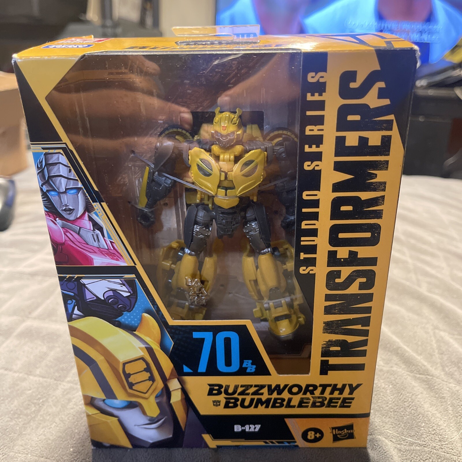 Transformers Studio Series 70 Buzzworthy Bumblebee Movie Deluxe B-127 New In Box