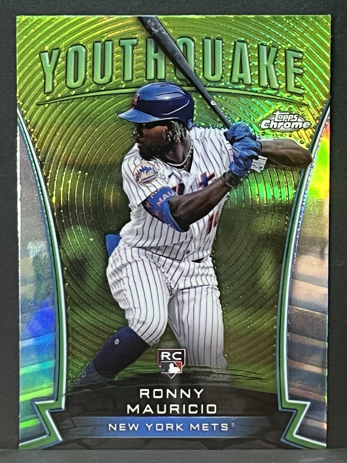 2024 Topps Chrome Ronny Mauricio Youthquake Insert #YQ-11 RC New York Mets