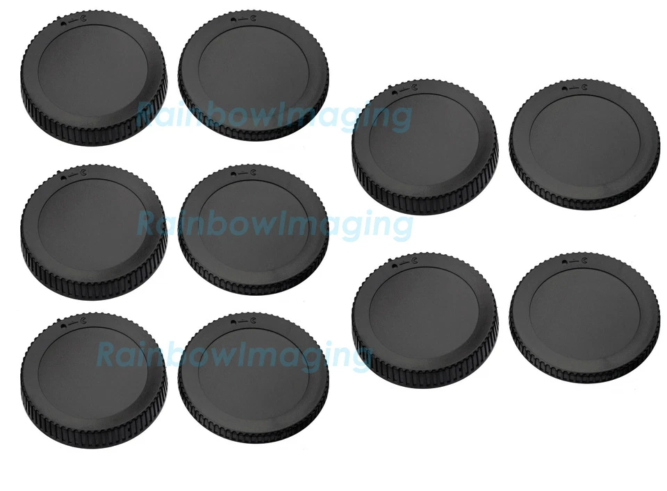 (5 Pcs) Body Cover Rear Lens Caps Nikon Z Mount Z30 Z50 Z8 Z9 ZFC ZF Z6 Z7 II