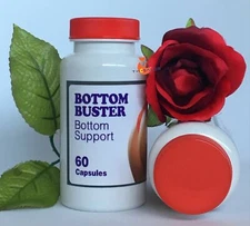 2 Bottom Buster Booty Capsules Lifting Gain Butt Enhancement Fuller Bigger Pills